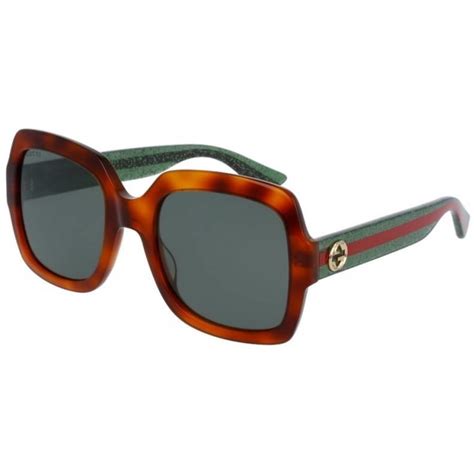 gucci gg0036s avana sunglasses